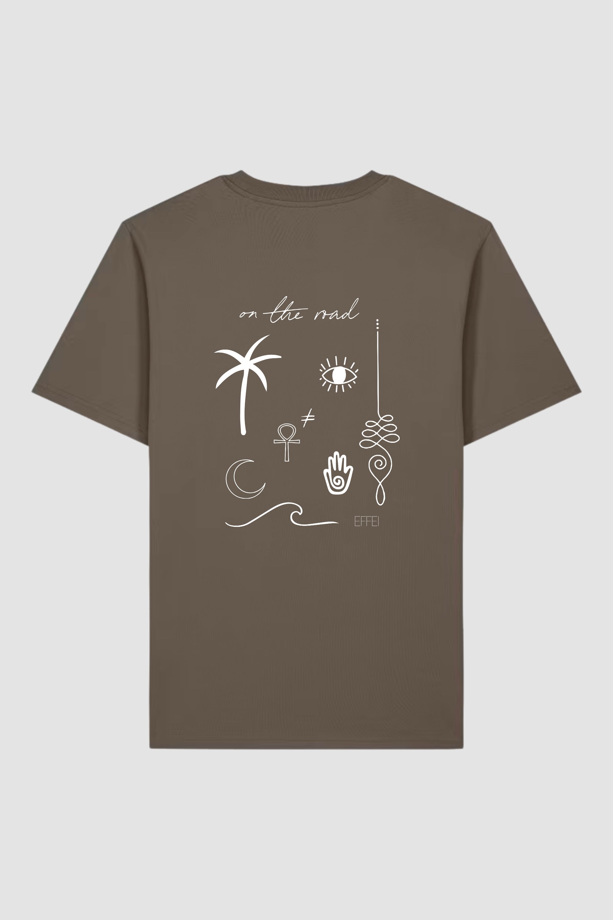 Cali T-shirt Ocean Burgundy