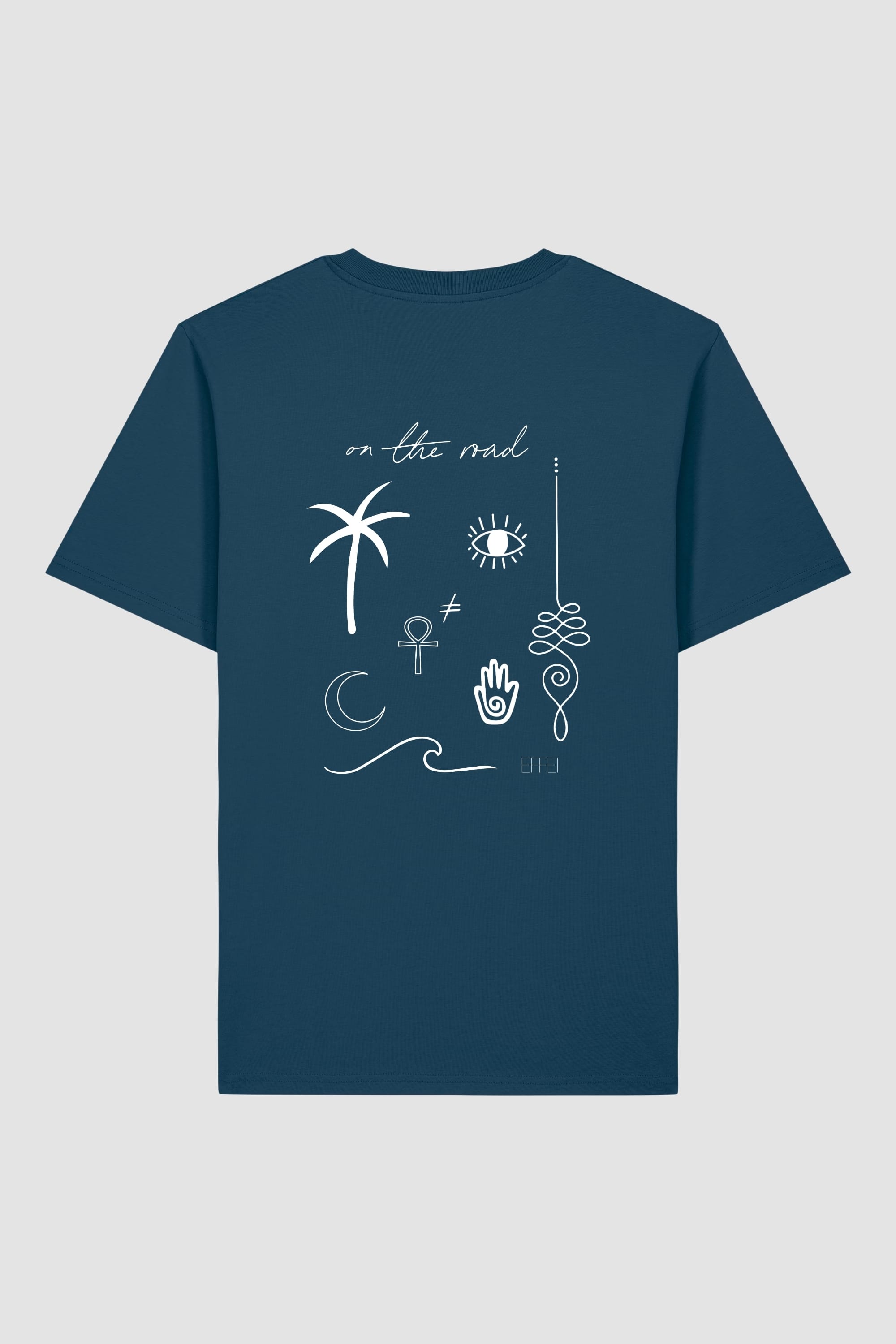 Cali T-shirt Ocean Burgundy