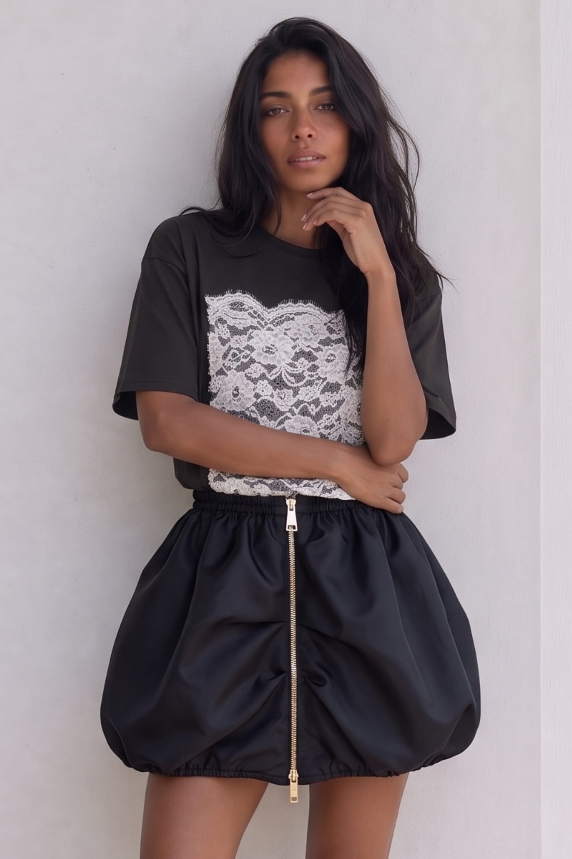 Cloud mini skirt