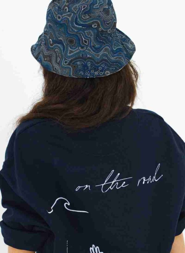 Bucket Hat Uluru Blue Australia