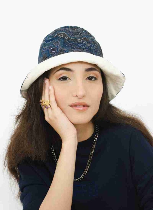 Bucket Hat Uluru Blue Australia